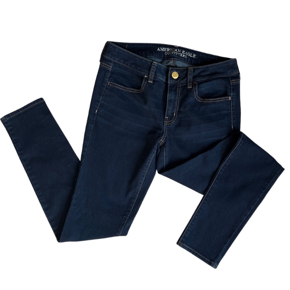 AEO Jegging Dark Wash size 6 Regular